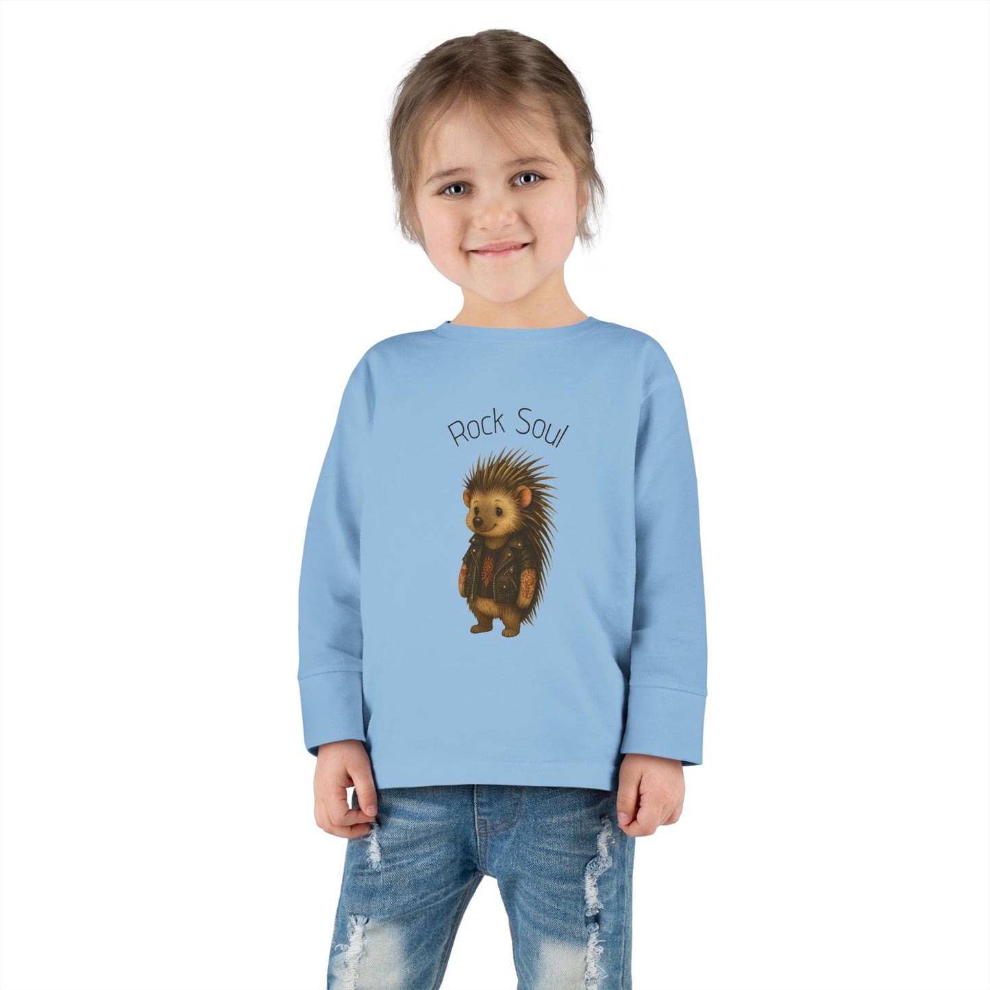 Magliette Rock Soul per bambini - Porcospino - Animali dolci con un ritmo ribelle