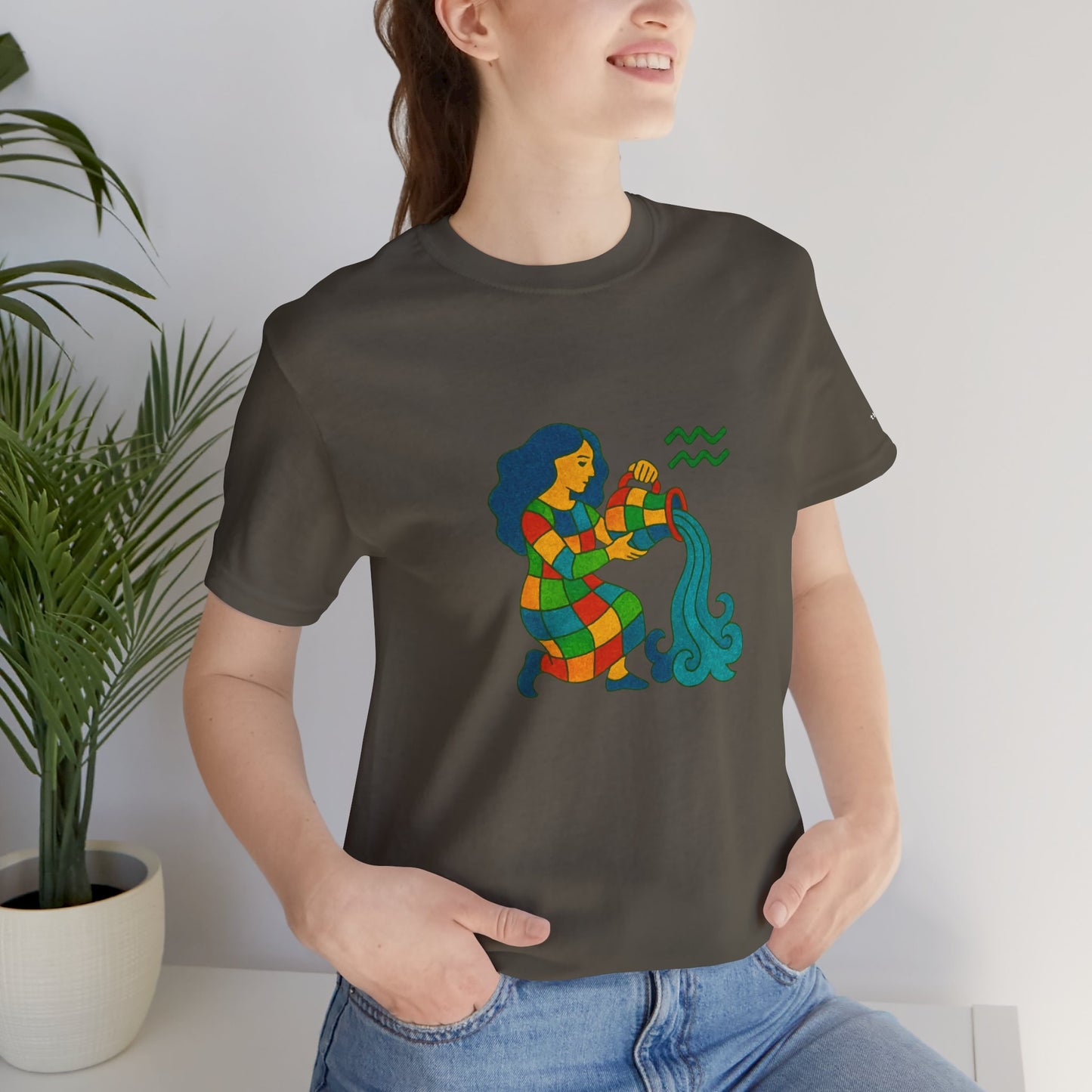 ACQUARIO - T-Shirt, I segni zodiacali secondo Saint Phalle