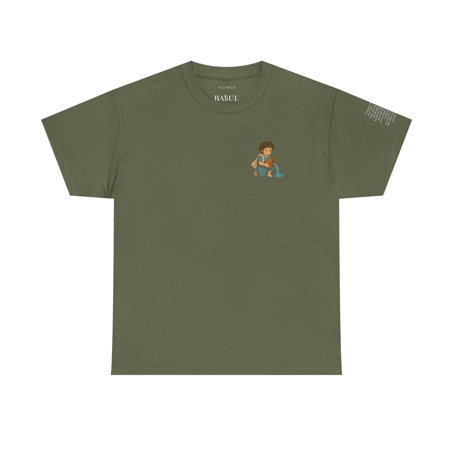 ACQUARIO - T-shirt Zodiacali da sogno: la magia delle stelle in stile Ghibli