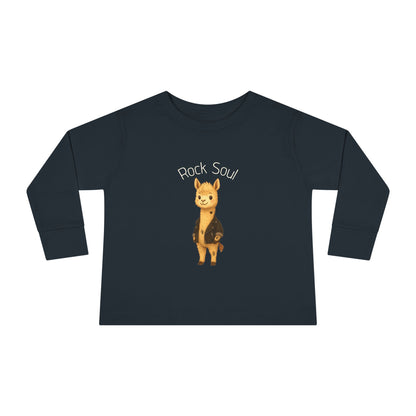Magliette Rock Soul Kids - Alpaca - Animali dolci con un ritmo ribelle