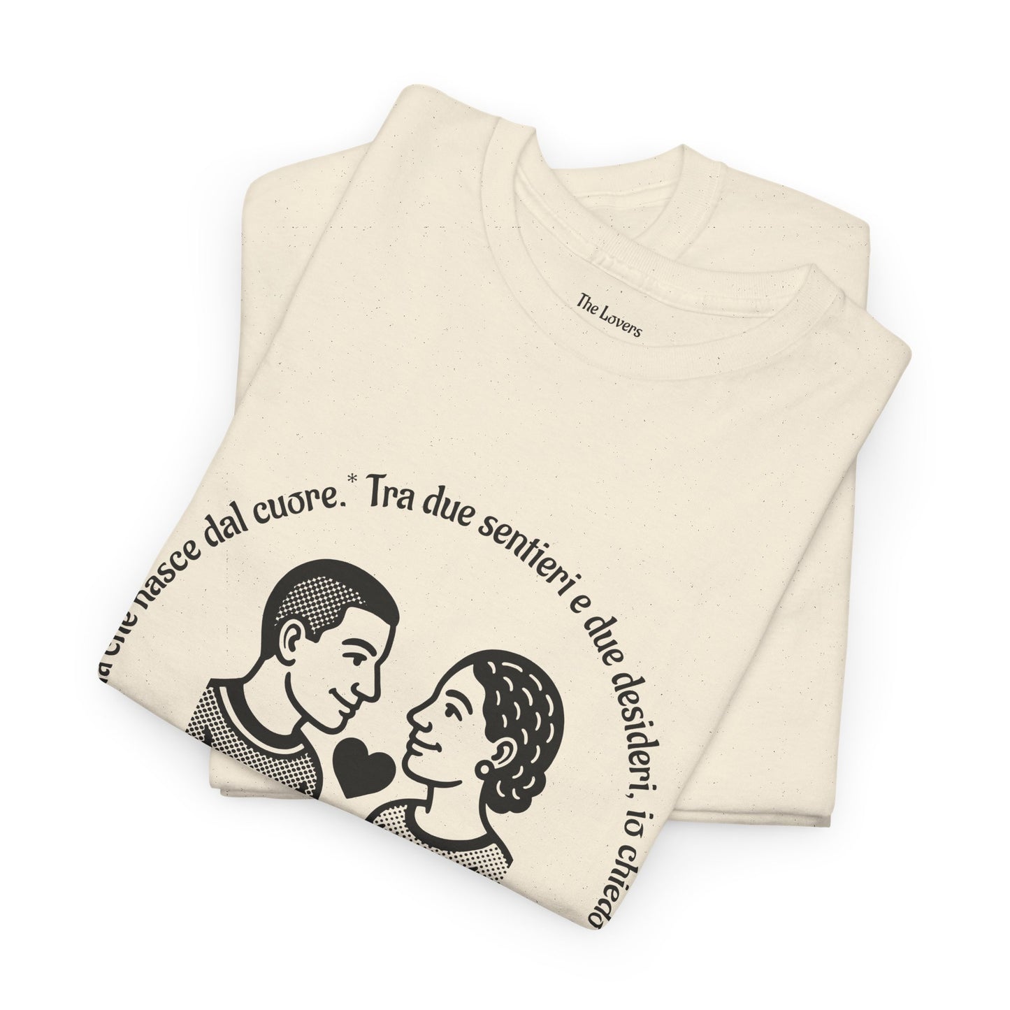 The Lovers - Maglietta ArcanaPop - Dove la magia dei tarocchi incontra la Pop Art 