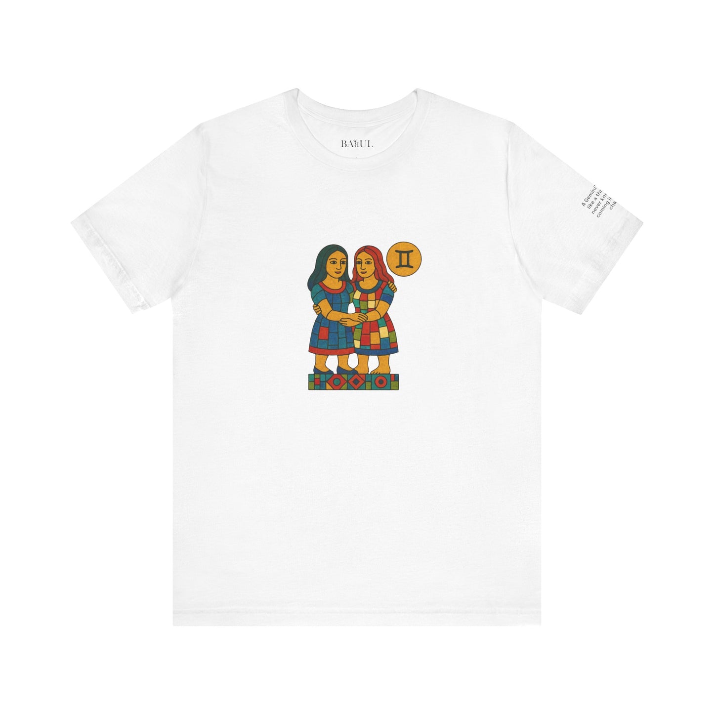 GEMINI - T-shirt, The Zodiac in Colors