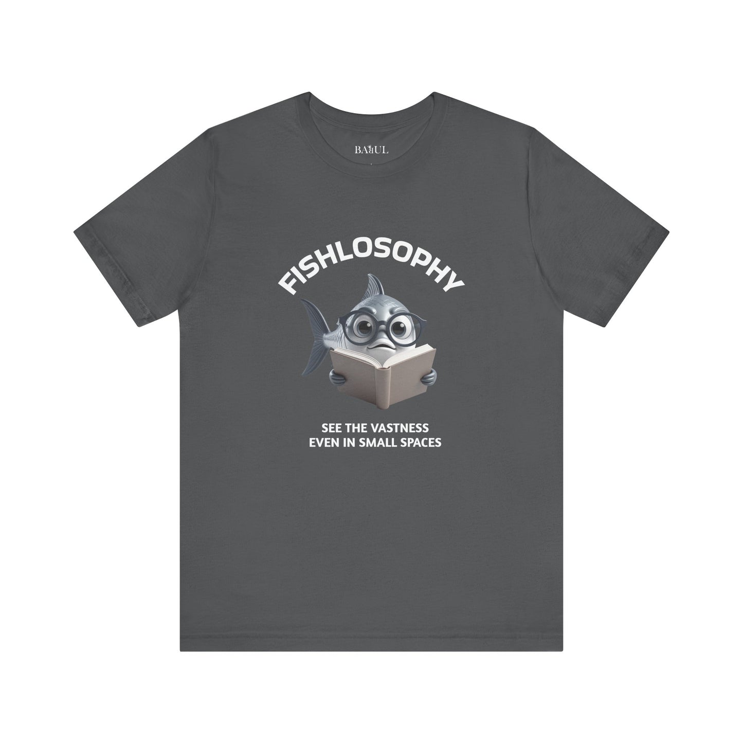 Fishlosophy Unisex Jersey Maglietta a maniche corte – Vedi la vastità anche in spazi ristretti.