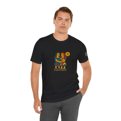 GEMINI - T-shirt, The Zodiac in Colors