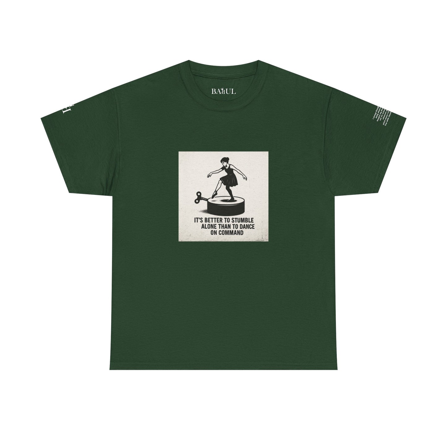 T-shirt Ribelle – Maglietta Unisex in Cotone Pesante per Spiriti Liberi.