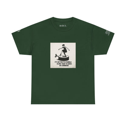 T-shirt Ribelle – Maglietta Unisex in Cotone Pesante per Spiriti Liberi.