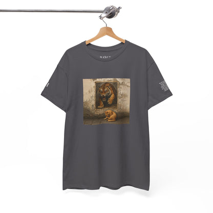 T-shirt Ribelle – Maglietta Unisex in Cotone Pesante per Spiriti Liberi.
