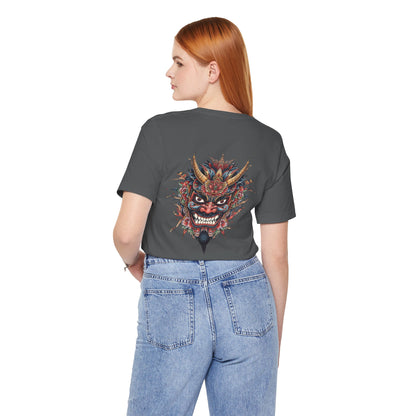 The Bold Oni Mask Streetwear T-Shirt