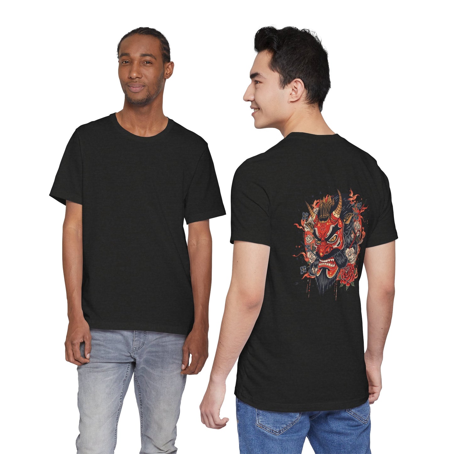 The Bold Oni Mask Streetwear T-Shirt