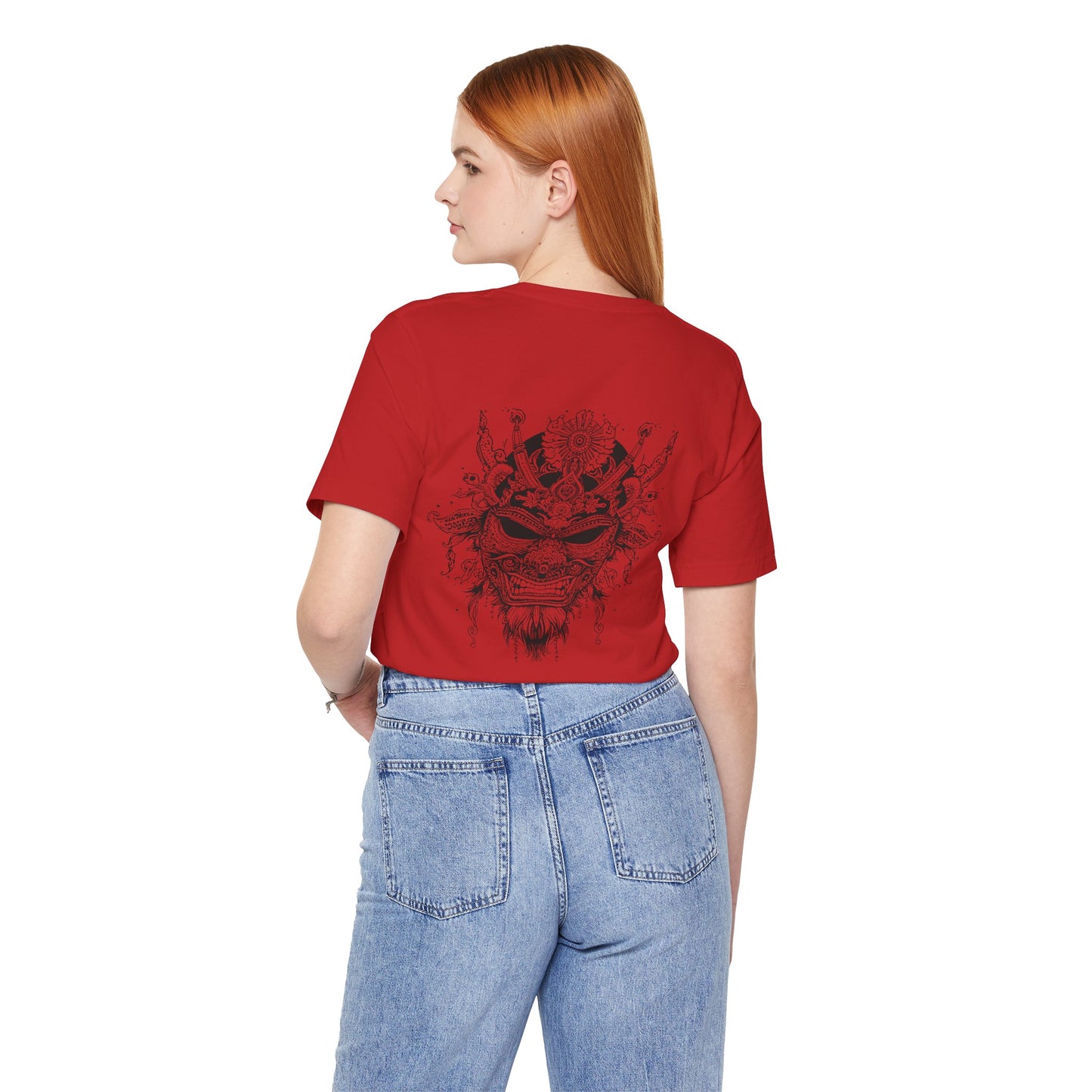 The Bold Oni Mask Streetwear T-Shirt