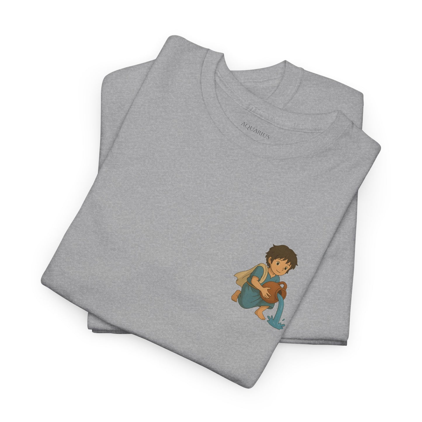 ACQUARIO - T-shirt Zodiacali da sogno: la magia delle stelle in stile Ghibli
