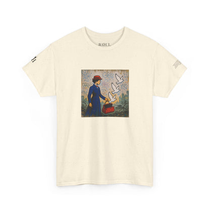 T-shirt Ribelle – Maglietta Unisex in Cotone Pesante per Spiriti Liberi.