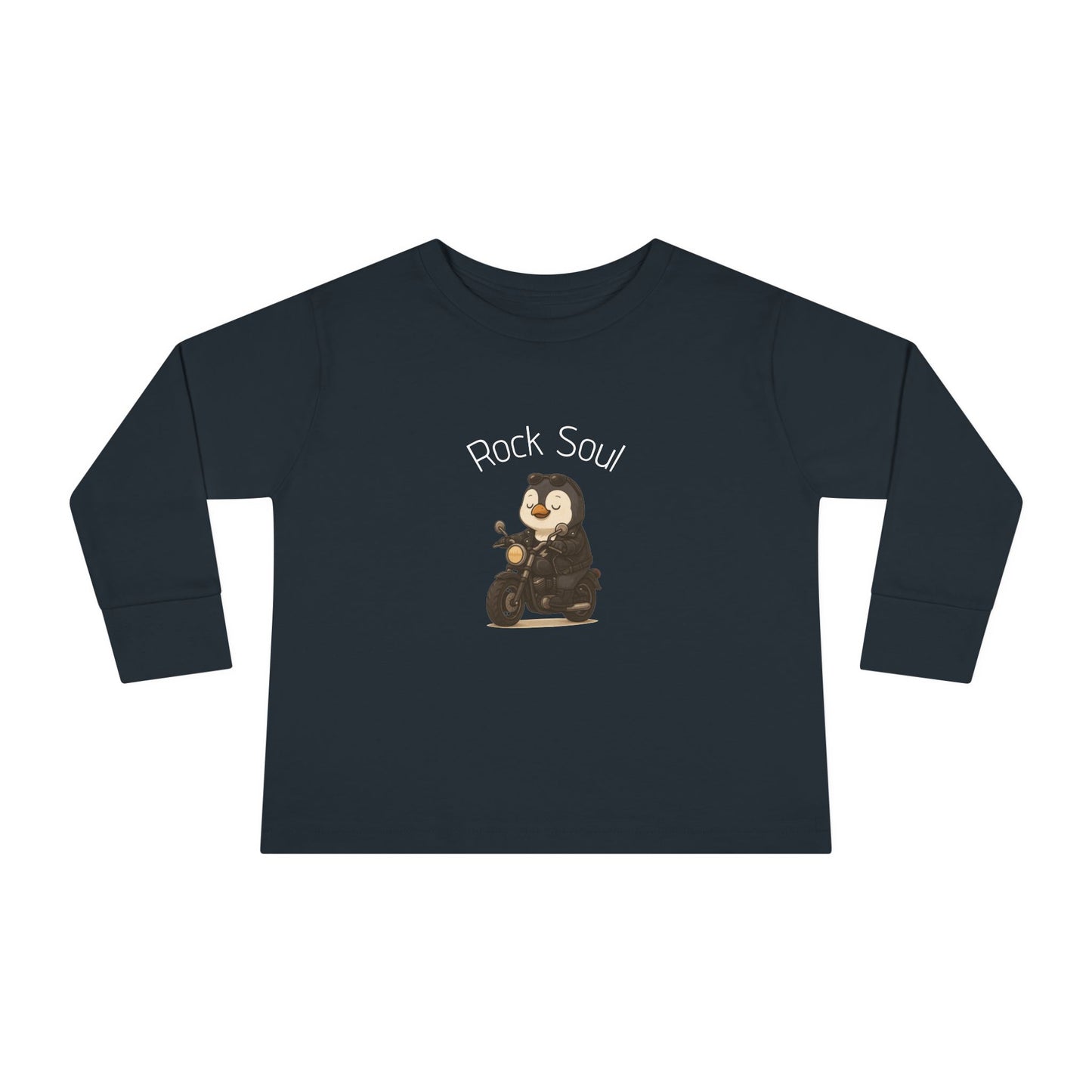Magliette Rock Soul Kids - Pinguino - Animali dolci con un ritmo ribelle
