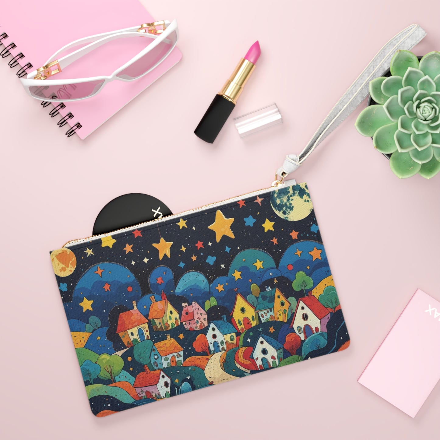 POCHETTE con motivo paesaggio