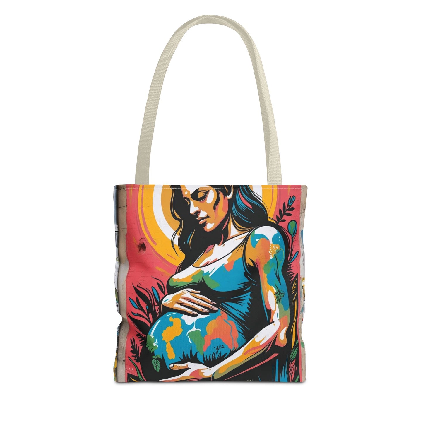 Artistic Surge - Eco-Friendly Canvas Tote Bag - MATERNITY
