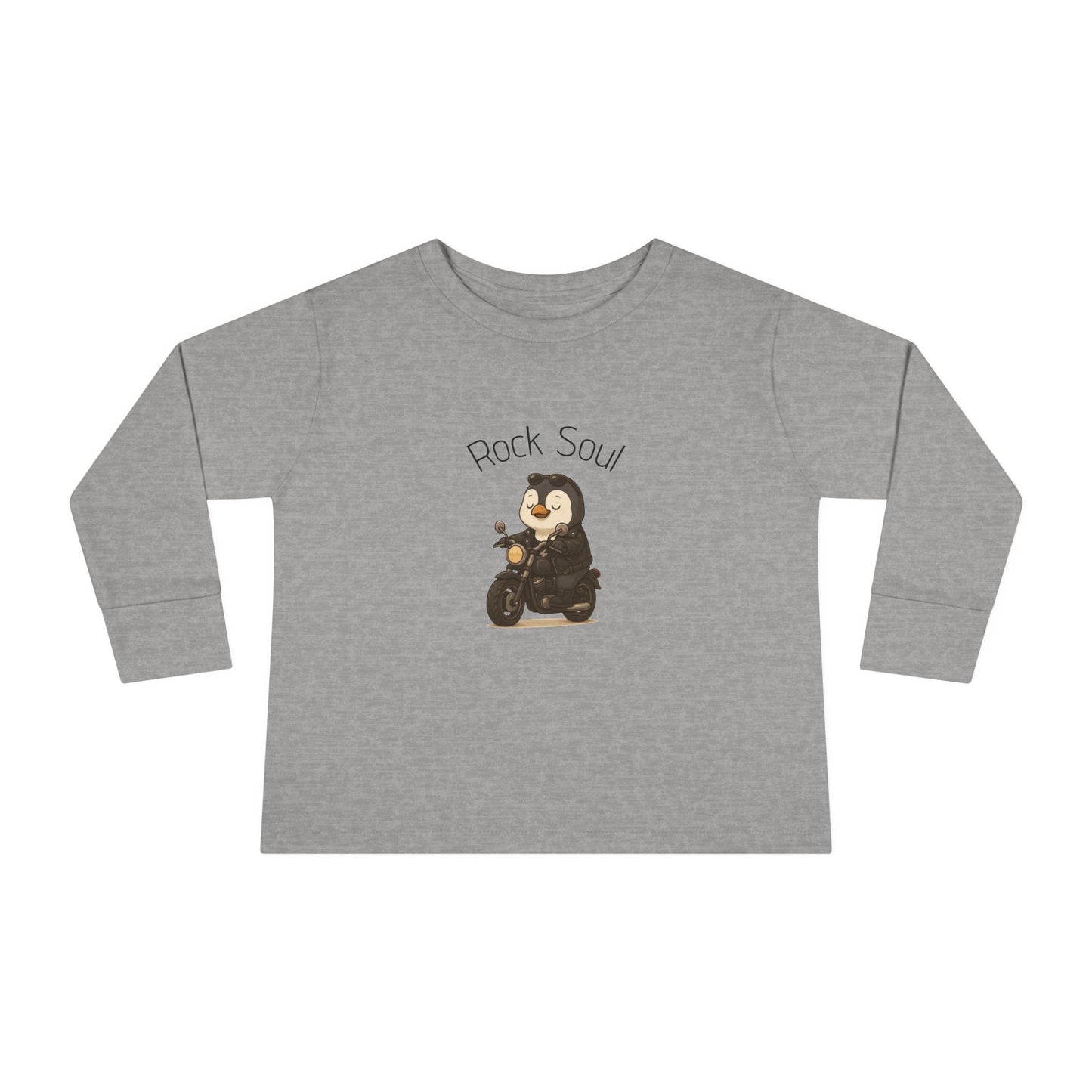 Magliette Rock Soul Kids - Pinguino - Animali dolci con un ritmo ribelle