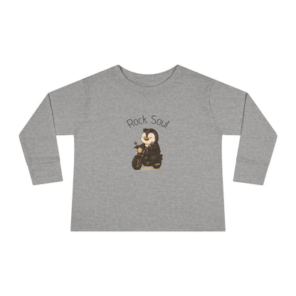 Magliette Rock Soul Kids - Pinguino - Animali dolci con un ritmo ribelle