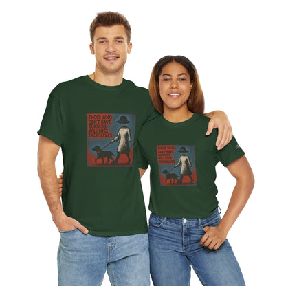 T-shirt Ribelle – Maglietta Unisex in Cotone Pesante per Spiriti Liberi.