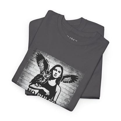 T-shirt Ribelle – Maglietta Unisex in Cotone Pesante per Spiriti Liberi.