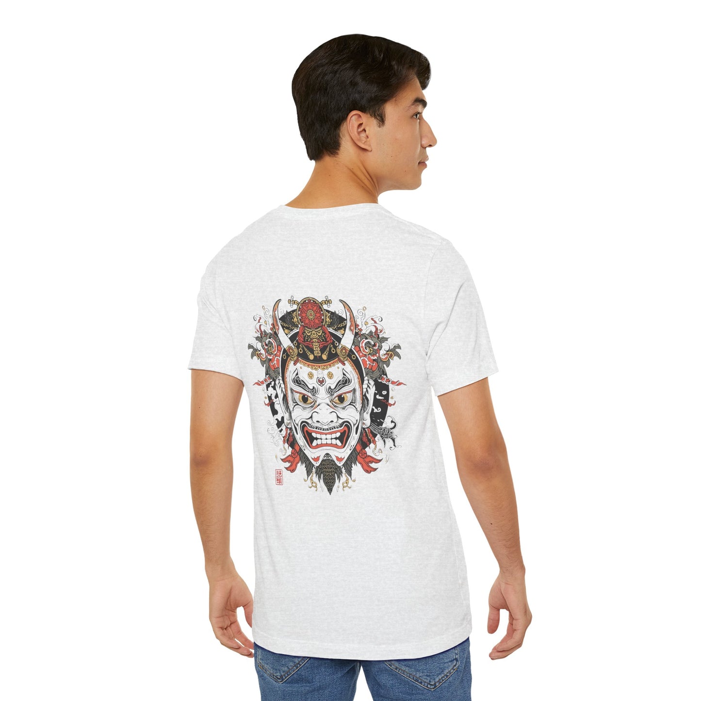 The Bold Oni Mask Streetwear T-Shirt