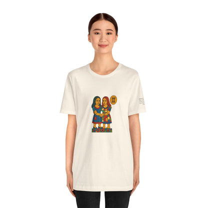 GEMINI - T-shirt, The Zodiac in Colors