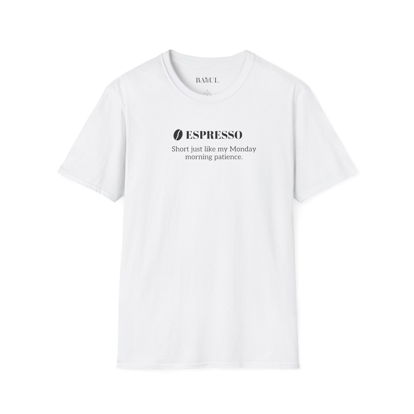 CoffeeTherapy T-Shirt – Irony Is the Best Cure (Right After Coffee)