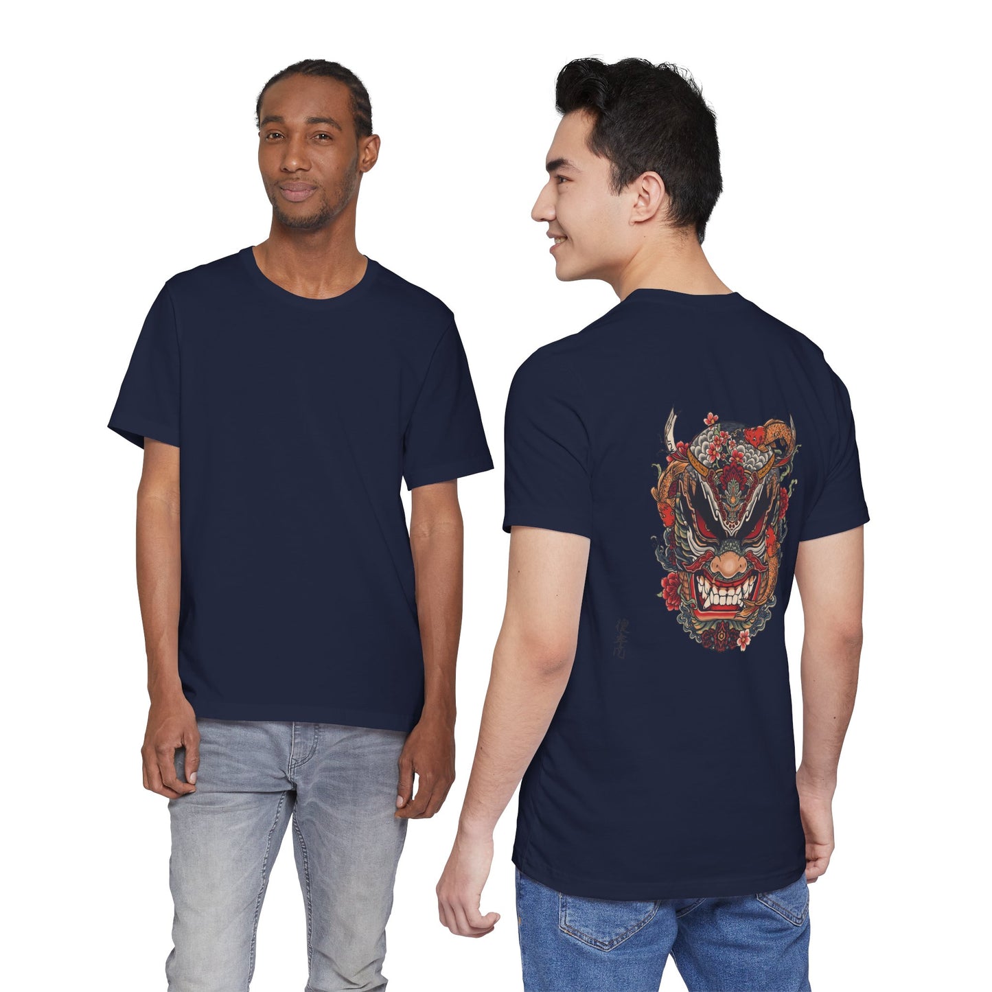 The Bold Oni Mask Streetwear T-Shirt