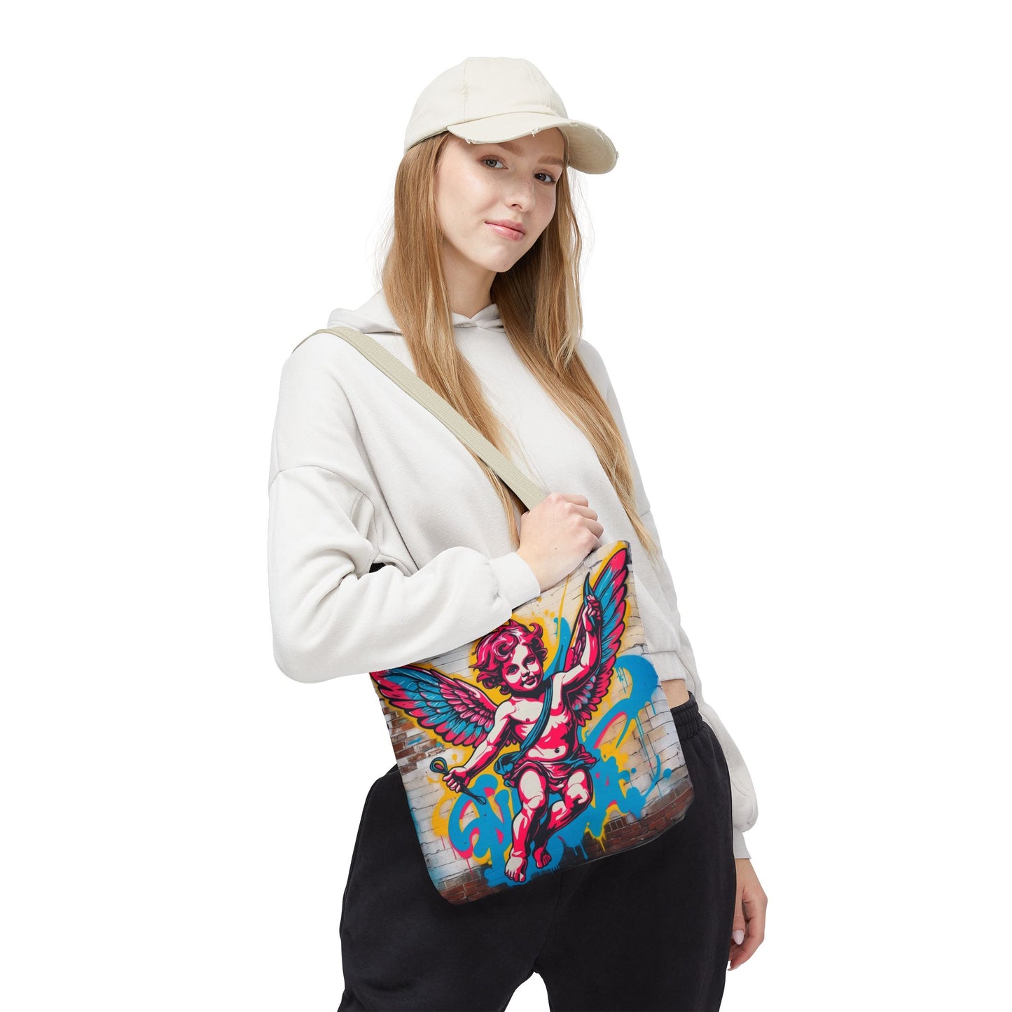 Artistic Surge - Eco-Friendly Canvas Tote Bag - ANGEL