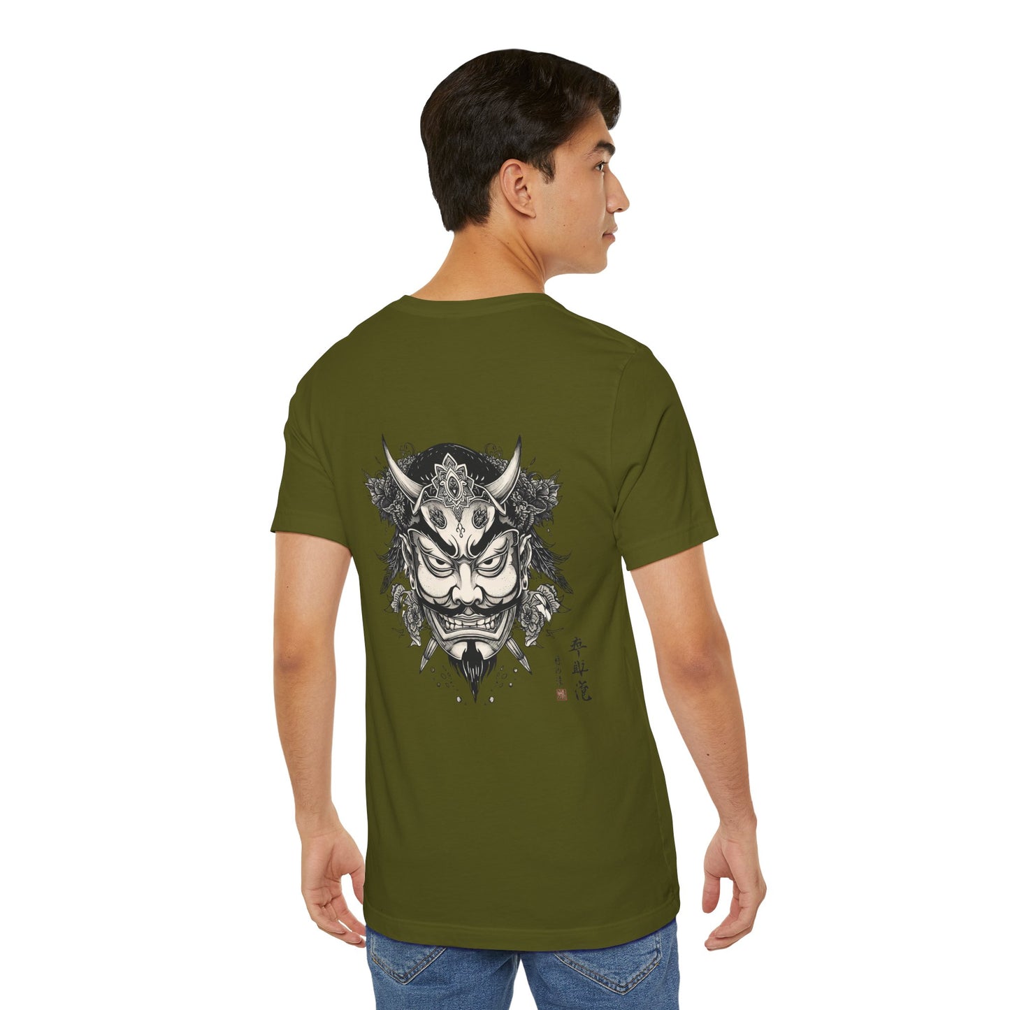 The Bold Oni Mask Streetwear T-Shirt