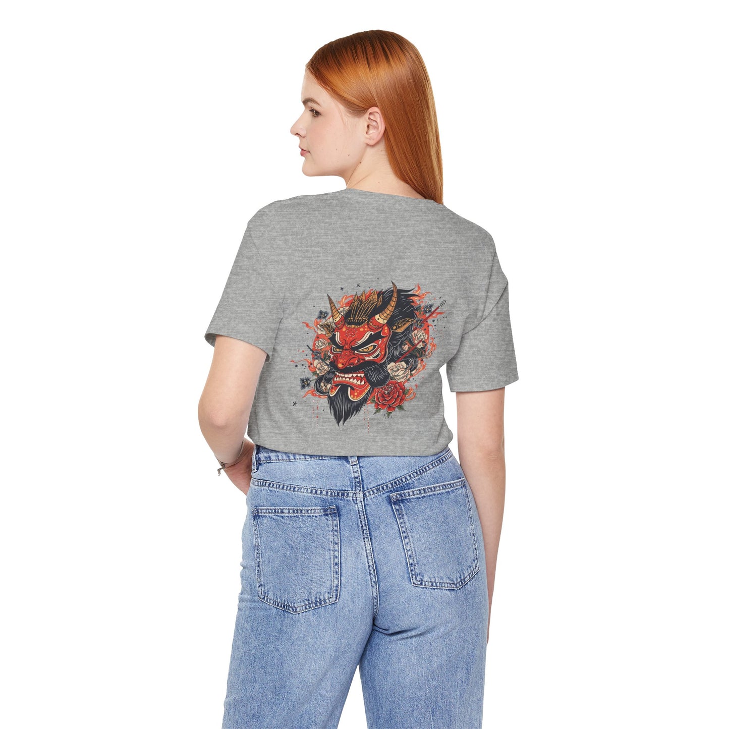 The Bold Oni Mask Streetwear T-Shirt