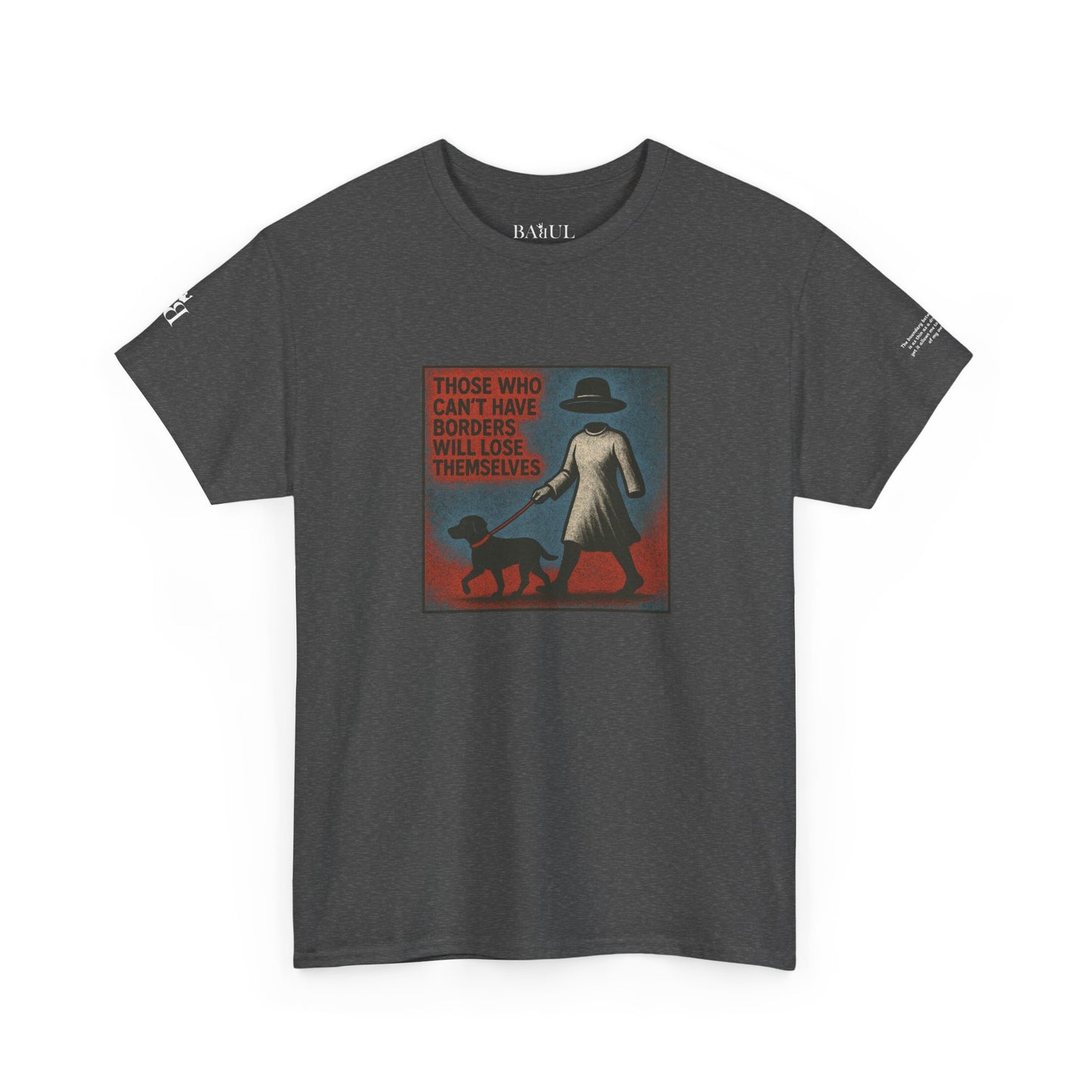 T-shirt Ribelle – Maglietta Unisex in Cotone Pesante per Spiriti Liberi.