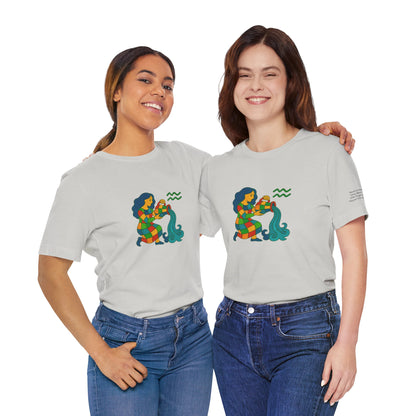ACQUARIO - T-Shirt, I segni zodiacali secondo Saint Phalle