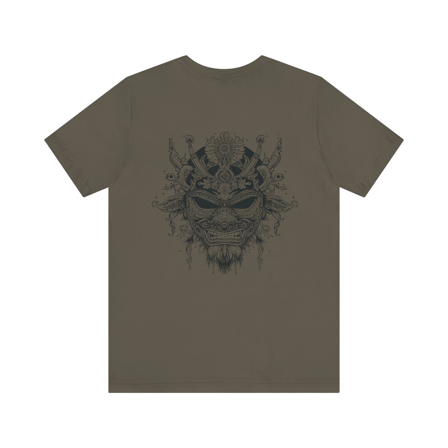 The Bold Oni Mask Streetwear T-Shirt