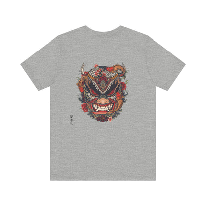 The Bold Oni Mask Streetwear T-Shirt