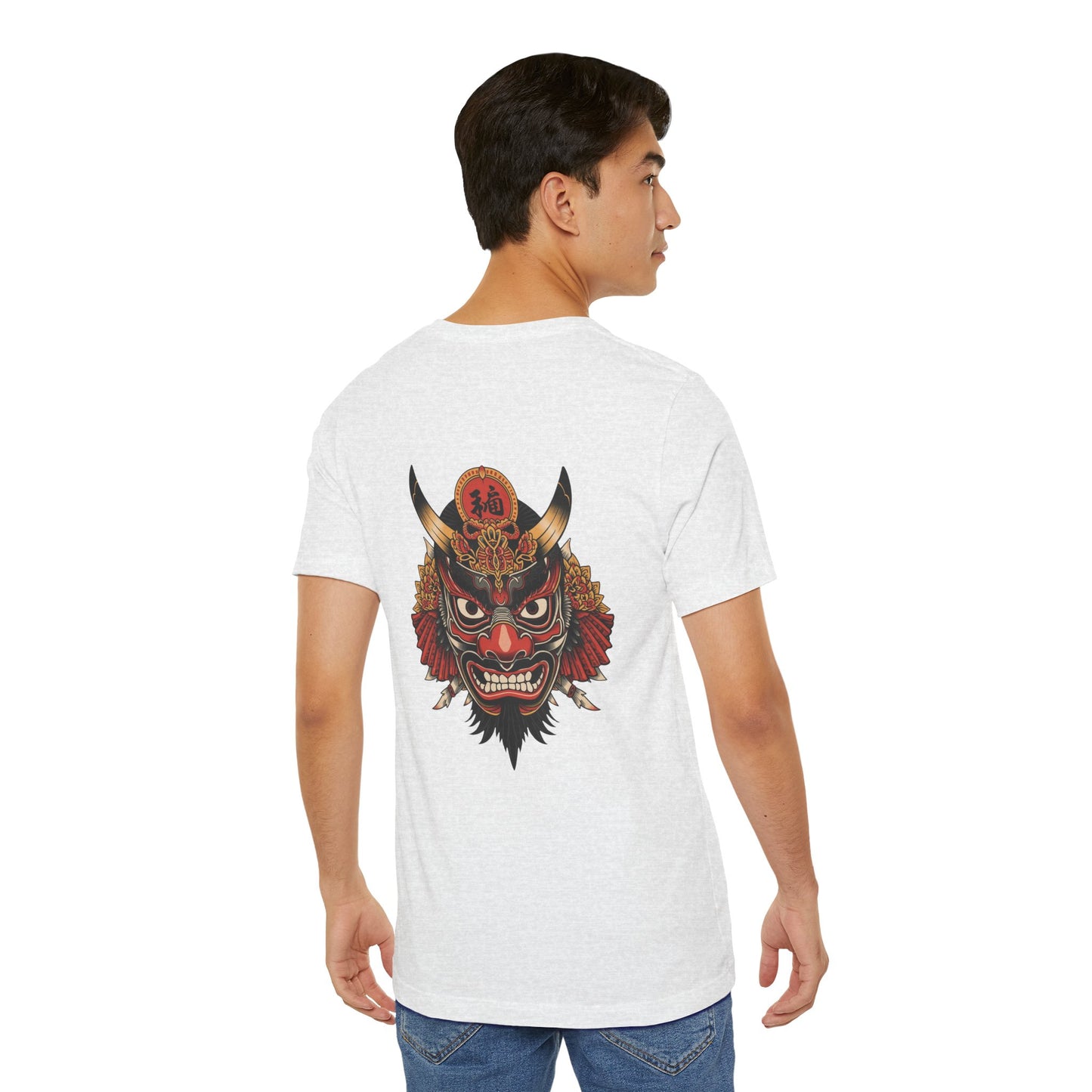 The Bold Oni Mask Streetwear T-Shirt