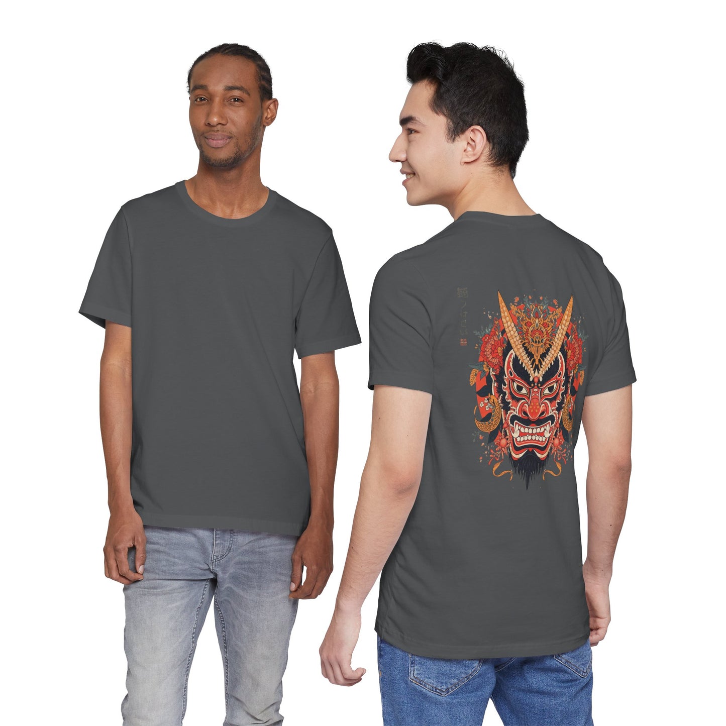 The Bold Oni Mask Streetwear T-Shirt