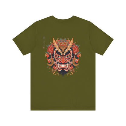 The Bold Oni Mask Streetwear T-Shirt