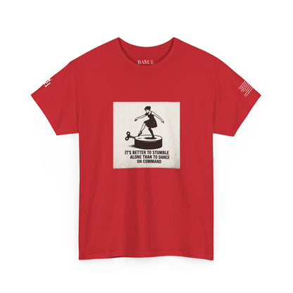 T-shirt Ribelle – Maglietta Unisex in Cotone Pesante per Spiriti Liberi.
