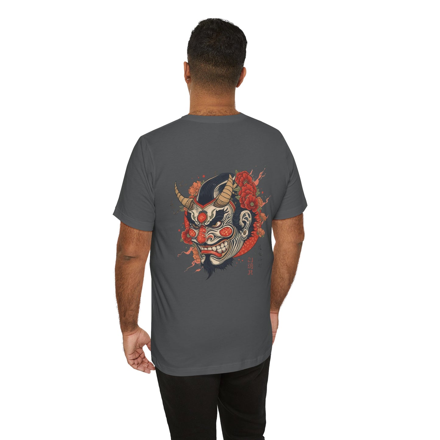 The Bold Oni Mask Streetwear T-Shirt