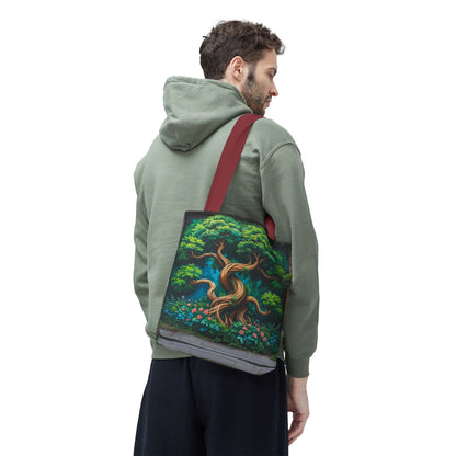 Artistic Surge - Eco-Friendly Canvas Tote Bag - TREE