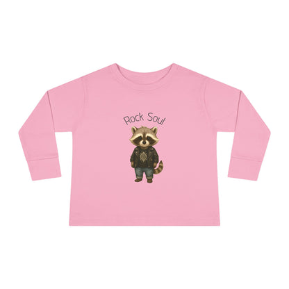 Magliette Rock Soul Kids - Procione - Animali dolci con un ritmo ribelle