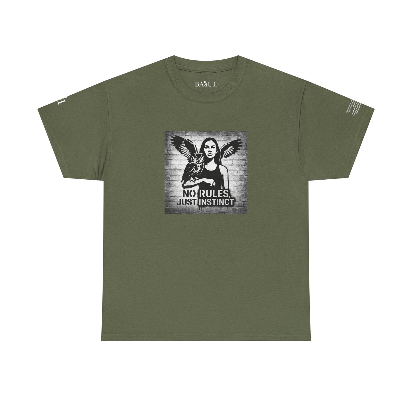 T-shirt Ribelle – Maglietta Unisex in Cotone Pesante per Spiriti Liberi.