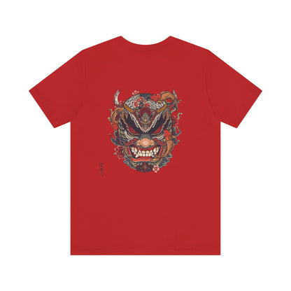The Bold Oni Mask Streetwear T-Shirt