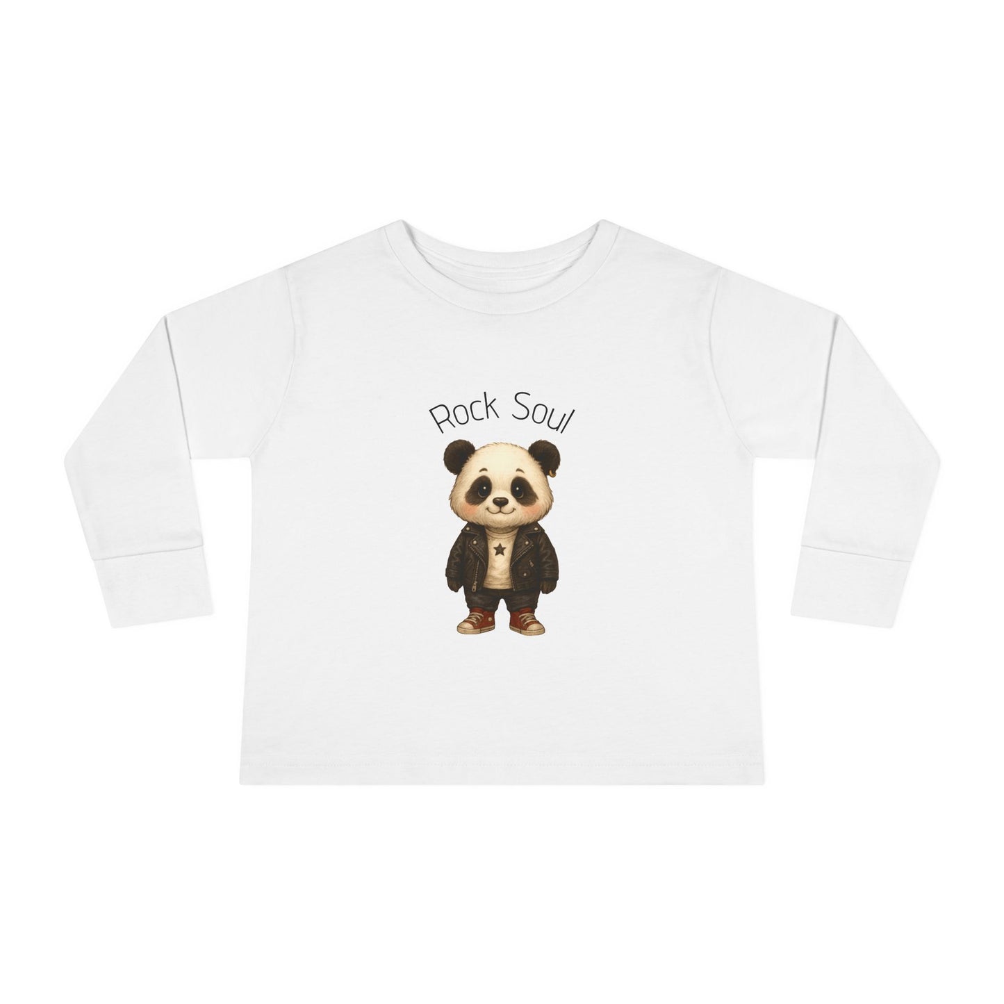 Magliette Rock Soul Kids - Panda - Animali dolci con un ritmo ribelle