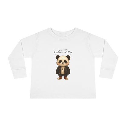 Magliette Rock Soul Kids - Panda - Animali dolci con un ritmo ribelle
