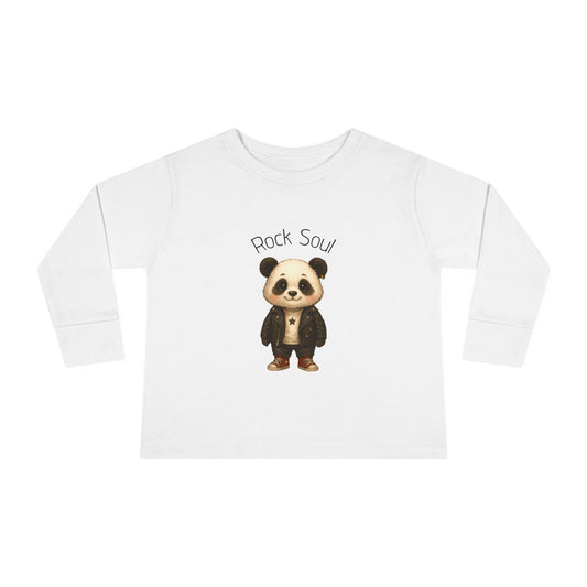 Magliette Rock Soul Kids - Panda - Animali dolci con un ritmo ribelle