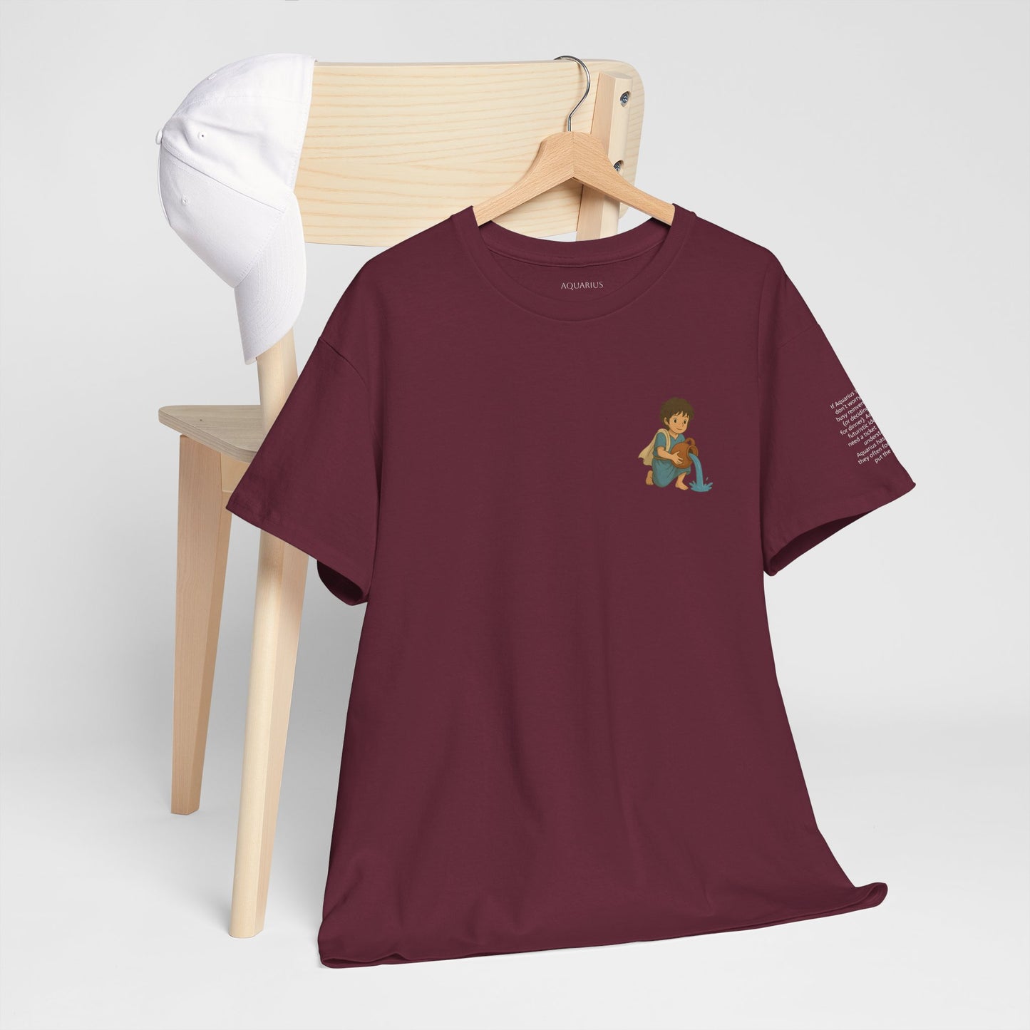 ACQUARIO - T-shirt Zodiacali da sogno: la magia delle stelle in stile Ghibli