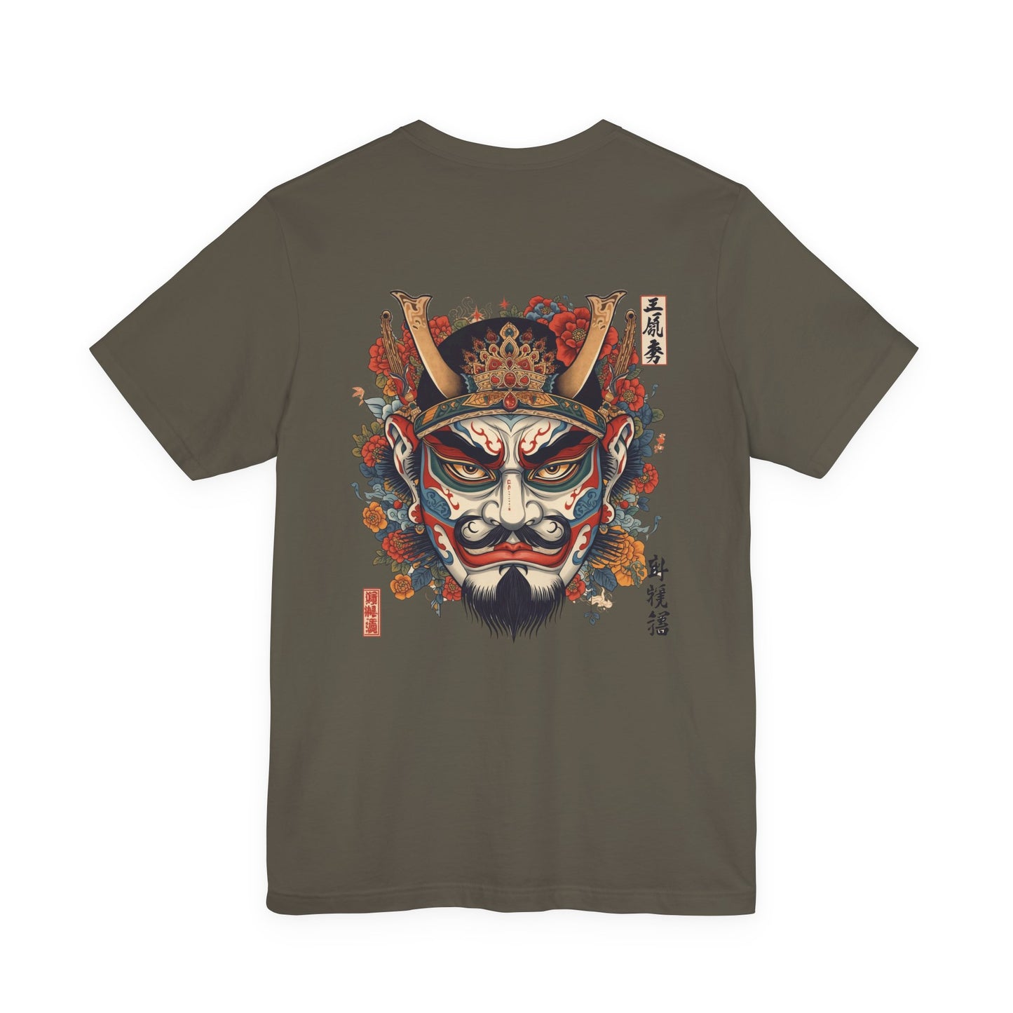 The Bold Oni Mask Streetwear T-Shirt