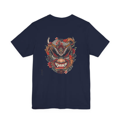 The Bold Oni Mask Streetwear T-Shirt