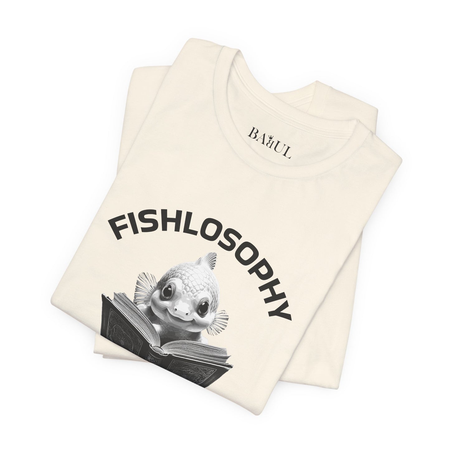 Maglietta a maniche corte unisex Fishlosophy – I vermi che hanno fretta vengono mangiati per primi.